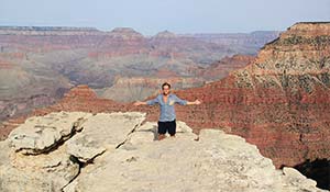 Vista sul Grand Canyon meridionale
