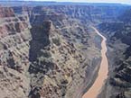 Il fiume Colorado nella vallata del Grand Canyon